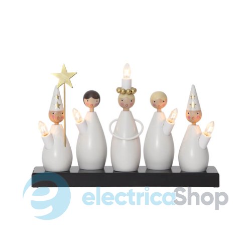 Свічник новорічний EGLO "Волхви" STAR TRADING Candlestick Luciakor 652-88