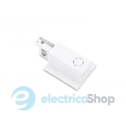 Ввод питания 3 фазы AZzardo TRACK 3 LINE END POWER LEFT GIPS WH AZ4309