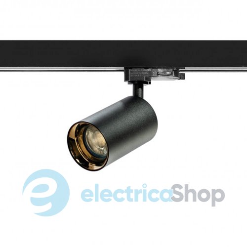 Трековый светильник AZzardo EIGER Track 3 LINE GU10 GO/BK AZ4206