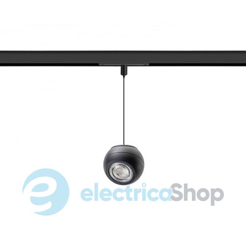 Магнітний трековий світильник AZzardo SKYE TRACK MAGNETIC 12W 3000K BK AZ4636