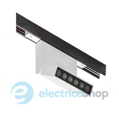 Магнітний трековий світильник AZzardo ALDO TRACK MAGNETIC 12W POINTS60 3000K WH AZ4622