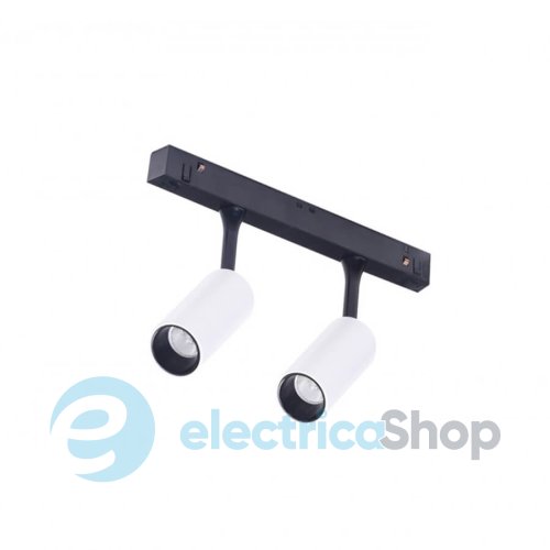 Магнитный трековый светильник AZzardo NIKKI 2 TRACK MAGNETIC 2x3W 3000K BK/BK AZ4593