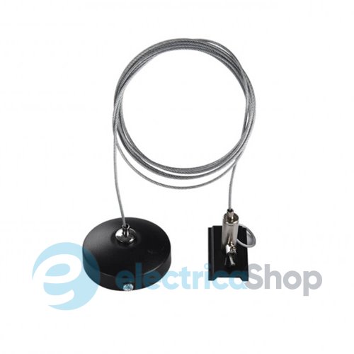 Тросовый подвес для треков AZzardo TRACK 1 LINE PENDANT ACCESSORY 1,5м BK AZ4747