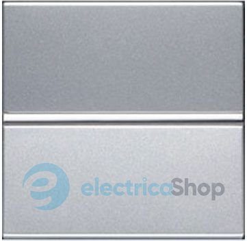 Выключатель 1-кл. проходной  (сх.6), 2 мод. N2202 PL, Zenit цвет серебряный
