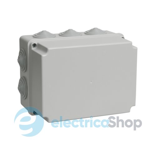Коробка распределительная для открытой проводки 190х140х120мм IP44, UEK КМ41245