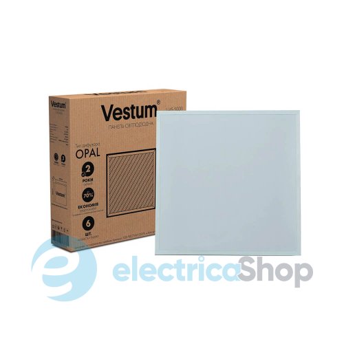 Світлодіодна панель Vestum LED OPAL 40W 600Х600 6500K 220V 1-VS-5008