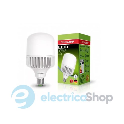 Світлодіодна лампа EUROLAMP LED високопотужна 30W E27 6500K