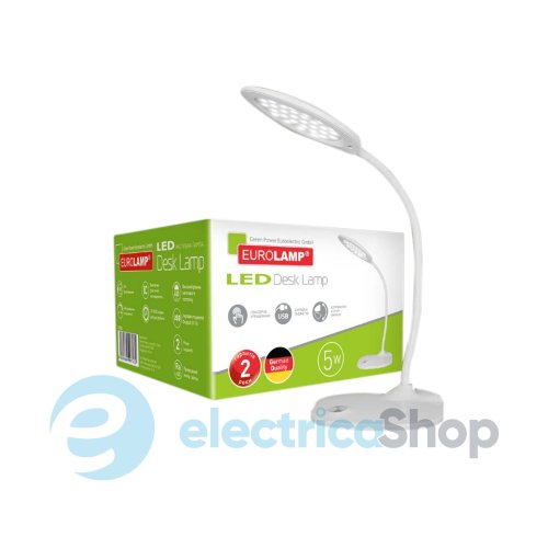 Настільна лампа EUROLAMP LED SmartLight 5300-5700K LED-TLG-4(white)
