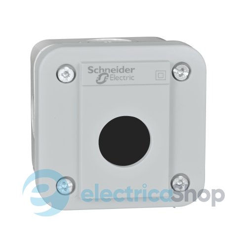 Порожній світло-сірий кнопковий пост, 1 отвір Harmony XALE Schneider Electric XALE1