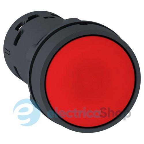 Кнопка Harmony XB7 Schneider Electric, моноблочная, 22 мм, красная 1 Н.О.. + 1 Н.З