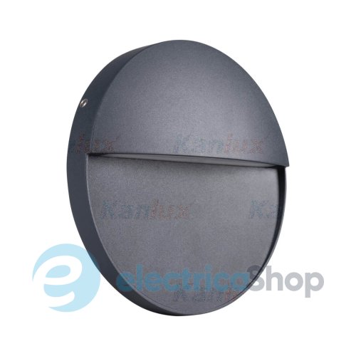 Уличный настенный светильник Kanlux DULI LED 6,5W-NW-O-GR (33753)