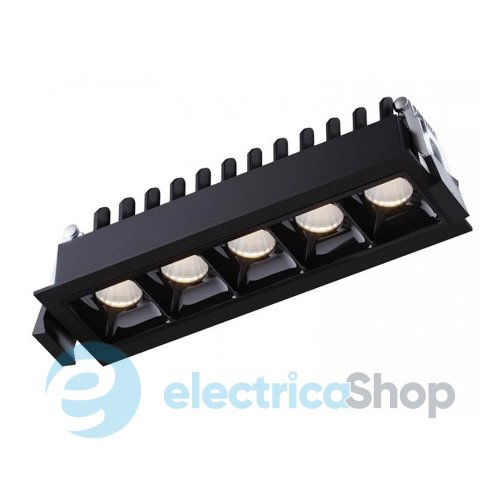 Точковий cвітильник KLOODI KD-0510Q 3K BK 3000K