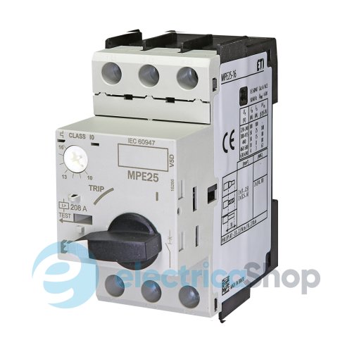 Автоматический выключатель защиты двигателя MPE25-16 ETI 4648011