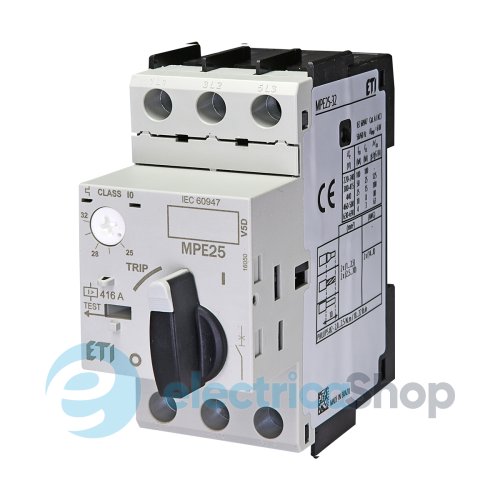 Автоматический выключатель защиты двигателя MPE25-32 ETI 4648014