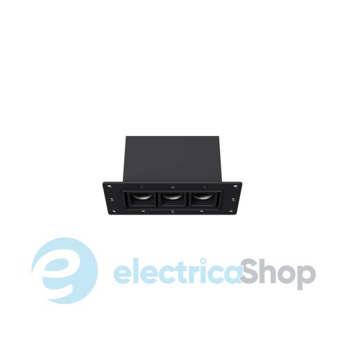 Точечный встраиваемый светильник Skarlat EVA RSL74145 3x2W BK 3000K
