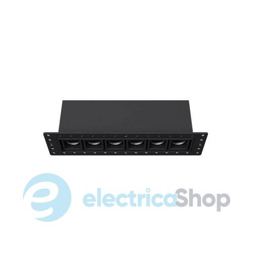 Точечный встраиваемый светильник Skarlat EVA RSL74146 6x2W BK 3000K