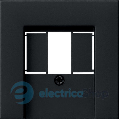 Панель (TAE+Стерео+USB) System 55 Gira 0276005 чорний матовий