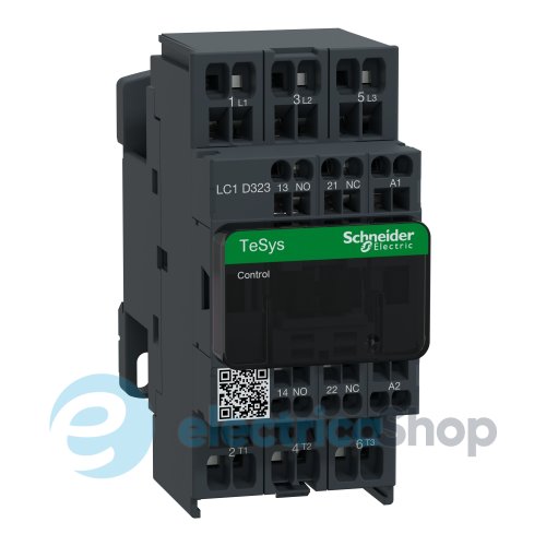 Контактор 3-п. 32А 15kW НО+НЗ 220V AC Tesys Schneider Electric LC1D323M7 пружинный зажим