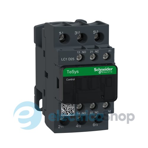 Контактор 3-п. 25A НВ+НЗ 24V AC Tesys Schneider Electric LC1D25B7 гвинтовий затиск
