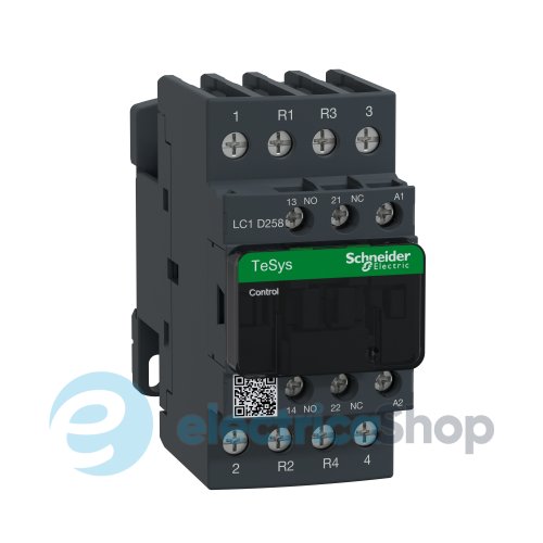 Контактор 3-п. 40A НВ+НЗ 24V AC Tesys Schneider Electric LC1D258B7 гвинтовий затиск