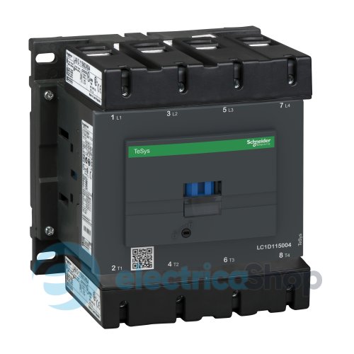 Контактор 3-п. 200А НВ+НЗ 24V AC Tesys Schneider Electric LC1D115004B7 гвинтовий затиск