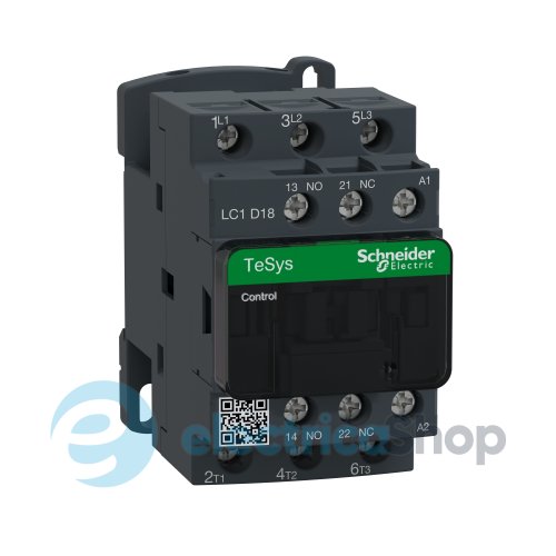 Контактор 3-п. 18A 7,5kW НО+НЗ 24V AC Tesys Schneider Electric LC1D18B7 винтовой зажим