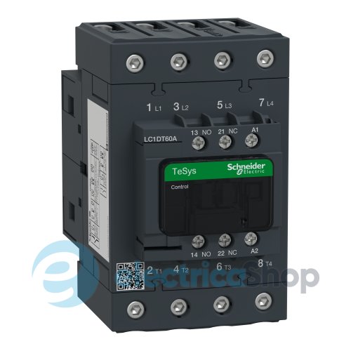 Контактор 3-п. 60A НО+НЗ 24V AC Tesys Schneider Electric LC1DT60AB7 винтовой зажим