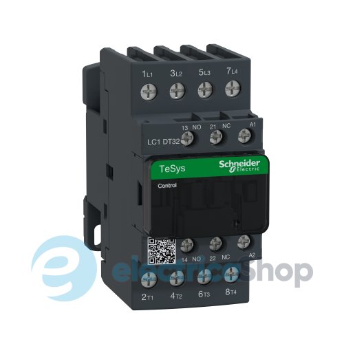 Контактор 4-п. 32A НВ+НЗ 24V AC Tesys Schneider Electric LC1DT32B7 гвинтовий затиск
