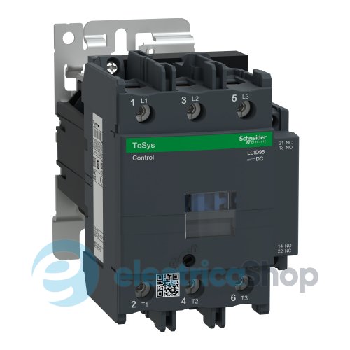 Контактор 3-п. 95А 45kW НО+НЗ 24V DC Tesys Schneider Electric LC1D95BD винтовой зажим
