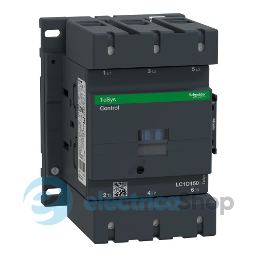 Контактор 3-п. 150А 75kW НО+НЗ 24V DC Tesys Schneider Electric LC1D150BD винтовой зажим
