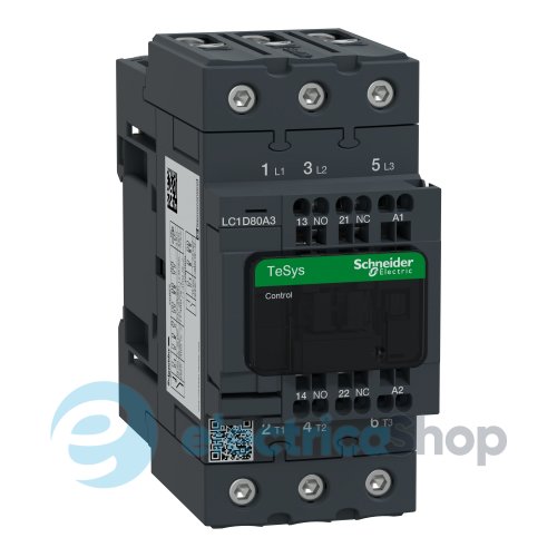 Контактор 3-п. 80А 37kW НО+НЗ 48V AC Tesys Schneider Electric LC1D80A3E7