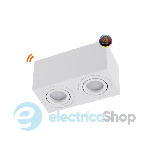 Точковий світильник Azzardo BRANT 2 Square AZ3724 Smart Wi-Fi Set