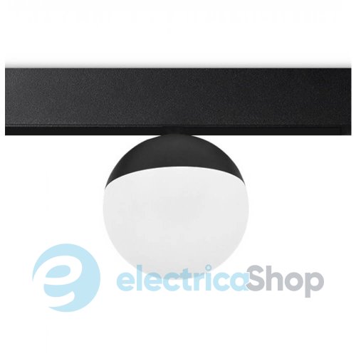 Магнитный трековый светильник Kloodi 7W 120° 3000К 100mm Osram 2835 560LM KDMG-MOON100 3K BK