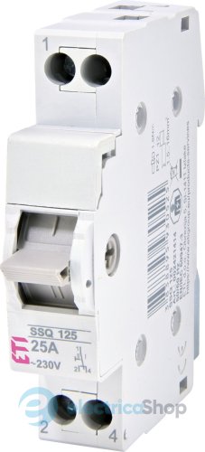 Перемикач навантаження ETI SSQ 125 "1-0-2", 1p 25A 2421414