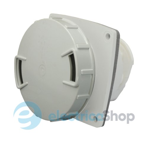Встраиваемая розетка угловая 4P 63A 400V IP67 SEZ IEG6343