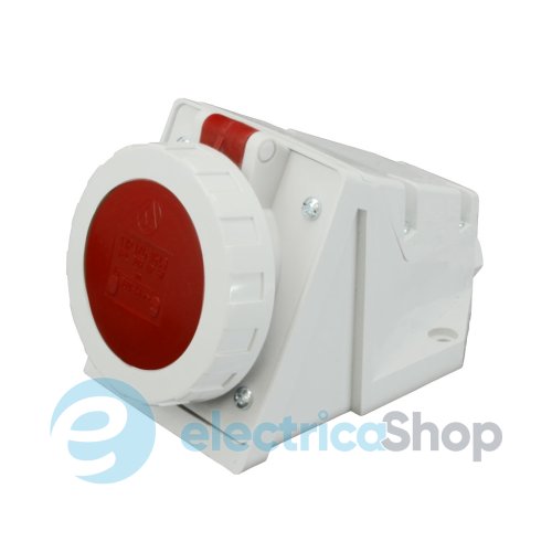 Настенная розетка 5P 63A 400V IP67 SEZ IZG6353
