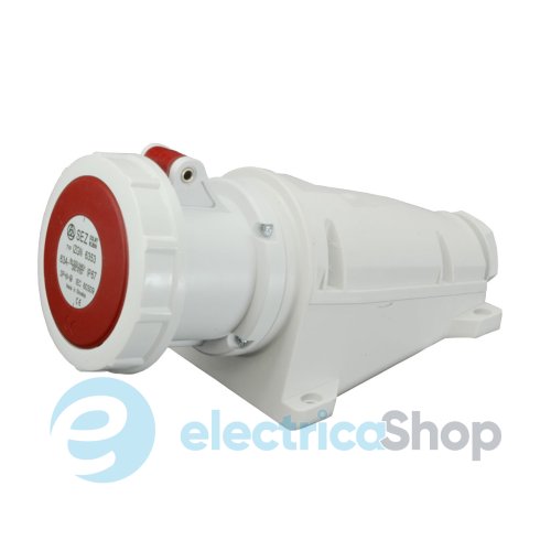 Настенная розетка 4P 63A 400V IP67 SEZ IZGN6343