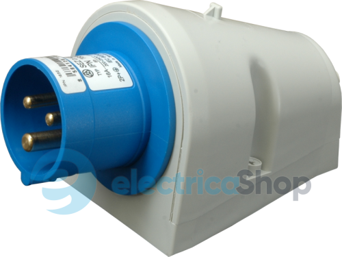 Настенный штепсель ЗP 16A 230V IP44 SEZ IPN1632