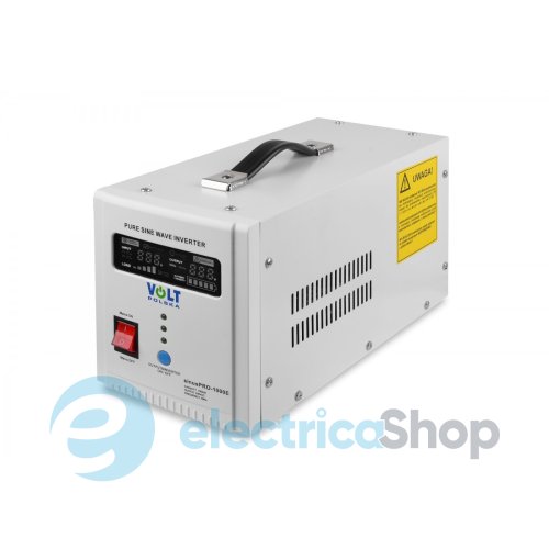 Источник резервного питания 12/230V ИБП VOLT Sinus PRO 1000E 12/230 В (700/1000 Вт)