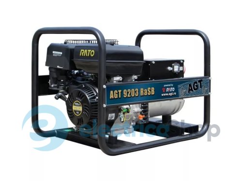 Генератор AGT9203RaSB 400B/230B/50Гц, 8.5кВа/4.0кВа. R420, 6,5л., 1х230Вх16А, (1х400Вх16А, 81кг.)