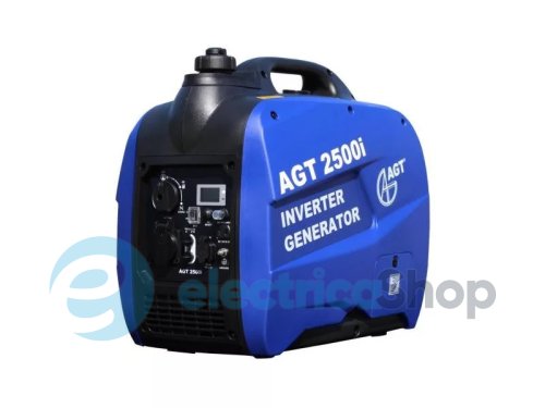 Бензиновий інверторний генератор AGT 2500I R80I 2кВа/1.8кВа. 230В, 50Гц, OHV.4 л, 1х16А, 22 кг