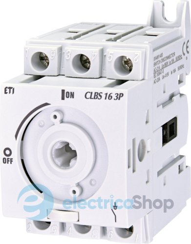Выключатель нагрузки 1-0 CLBS 16A 3P ETI 4661400