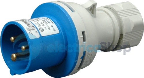 Вилка кабельная 3-п  16A  230V IP44 Sez IVN1632