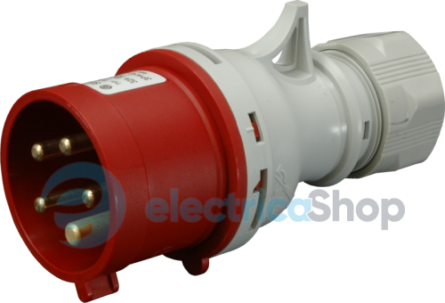 Вилка кабельна 5-п 16A  400V IP44 Sez IVN1653