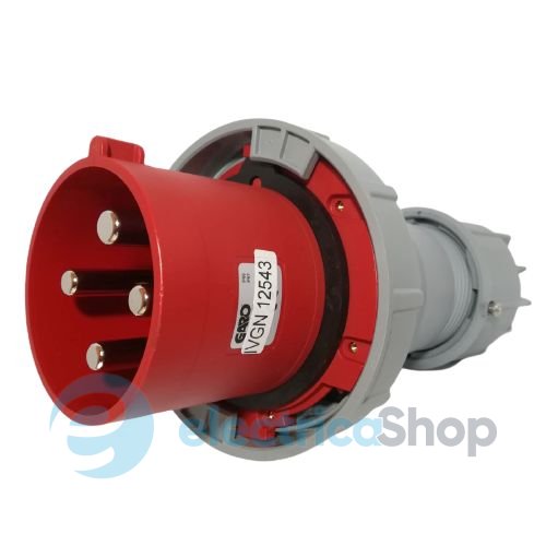 Вилка кабельна 4-п  125A  400V IP67 Sez IVGN12543