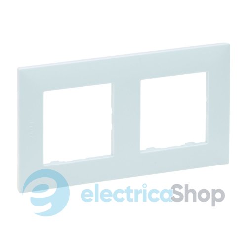 Рамка 2-постовая Legrand NILOE STEP 863092 цвет атолл