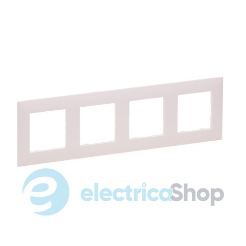 Рамка 4-постовая Legrand NILOE STEP 863294 цвет розовый