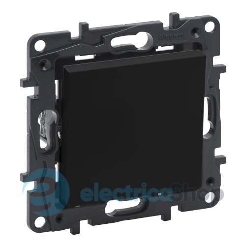 Перемикач 1-кл. для серії Niloe Step Legrand 863506 чорний