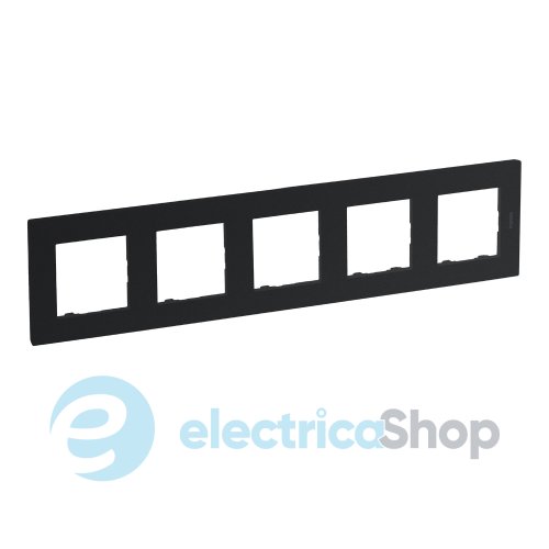 Рамка 5-постовая Legrand NILOE STEP 863795 цвет антрацит