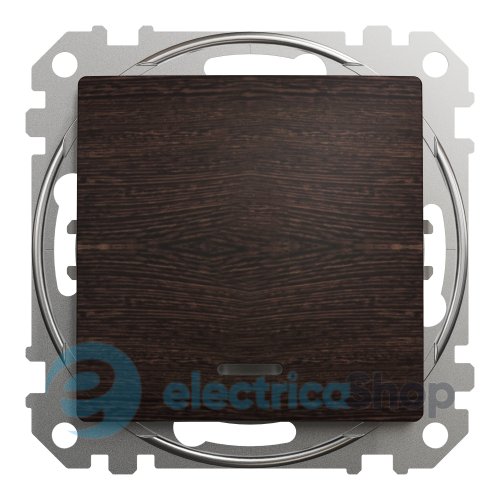 Перемикач з підсв. 1-кл. для серії Sedna Elements Schneider Electric SDD181106L венге